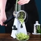thumbnail image 4 of 1pc Multi-functional Hand-cranked Roller Vegetable Cutter Potato Shredded Carrot Grater Scrubber, 4 of 4