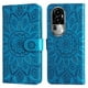 thumbnail image 1 of Funda tipo cartera FOXDOCK para OPPO Reno 10 Pro 5G , diseño girasol en relieve, cuero PU, cierre magnético, soporte y tarjetero, 1 of 5