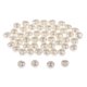 thumbnail image 4 of 50pcs botones de perla botones de costura blancos para la ropa diy scrapbooking 11 mm, 4 of 5