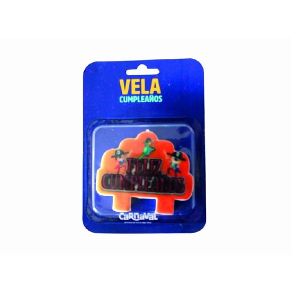 Vela Cumple Pirata