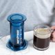 thumbnail image 3 of Coffee Press AeroPress Clear Blue, método de preparación 3 en 1, 3 of 8