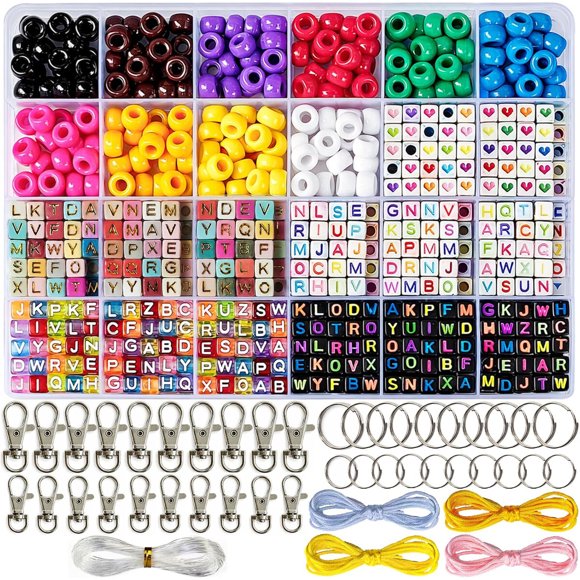 Kit Llaveros Aqltidiz BK001 660 Piezas 360 Letras