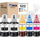thumbnail image 1 of Kit de recarga de tinta para botellas de tinta, impresoras Jack 522 T522 Supertank, 1 of 7