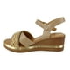 thumbnail image 4 of Sandalia New Walk Cuña Yute Camel, 4 of 6