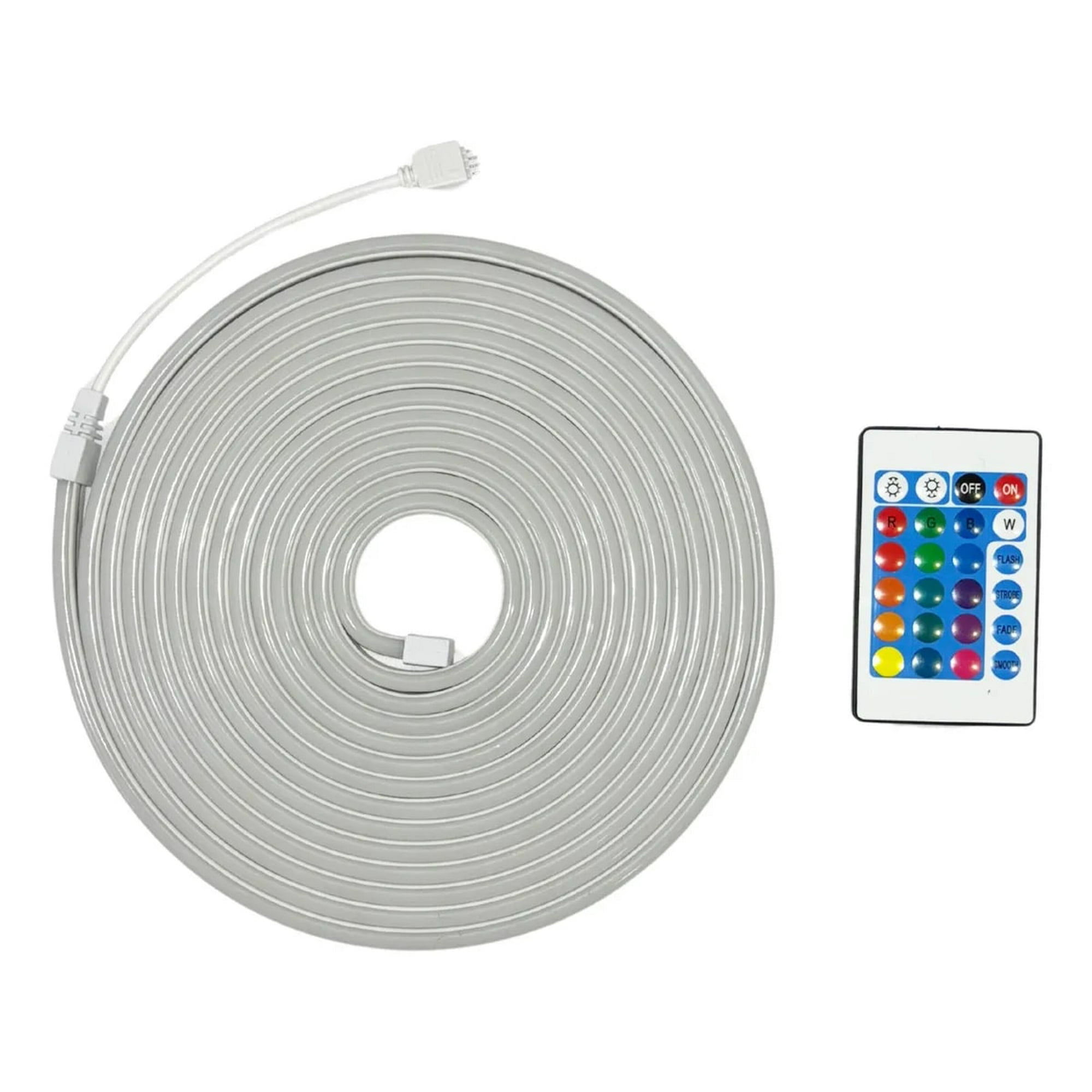 Hb Led - Cinta Led Neón Flexible Control Remoto 5 Metros