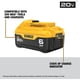 thumbnail image 3 of Batería DEWALT 20V MAX XR 6Ah Litio Ión Pack 2 DCB2062, 3 of 3