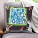 thumbnail image 1 of Super Happy Magic Forest Fundas de almohada de terciopelo con tema, regalos de funda de almohada, decoración para el hogar, cojín de lanzar, regalo de cumpleaños para fans y parejas. 45cm x 45cm., 1 of 6