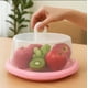 thumbnail image 5 of Porta Torta / Kuchen / Frutas Blanco Con Tapa Pvc Multiuso 29 Cm MB-11, 5 of 6