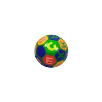 Ak Sport - Balón De Futbol Didáctico Letras Azul Pa-K2-E3