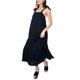 thumbnail image 1 of Jess de Meiko Vestido Maxi de Mujer con Tirantes Ajustables Cuello Fruncido Vestido Tant Negro XL, 1 of 6