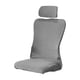 thumbnail image 4 of Funda Para Silla De Oficina Con Funda Para Reposacabezas Lavable Para Silla De Juego De Comedor Gris Plateado, 4 of 5