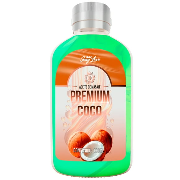 Aceite de Masajes Íntimo Premium Aroma a Coco 130ml