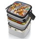 thumbnail image 4 of 101 Dálmatas Fiambrera de Doble Capa, Contenedor de Almuerzo Portátil Apilable, Almacenamiento de Alimentos Hermético a Prueba de Fugas, 1000ml, 4 of 6