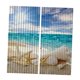 thumbnail image 3 of Juego de 2 paneles impresión digital 3d cortinas 140x100cm estrellas de mar, 3 of 5