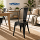 thumbnail image 2 of Silla Tolix Negra para Terraza, 2 of 4
