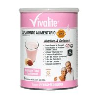 Suplemento Vivalite Sabor Fresa-Banana, 900 Grs.