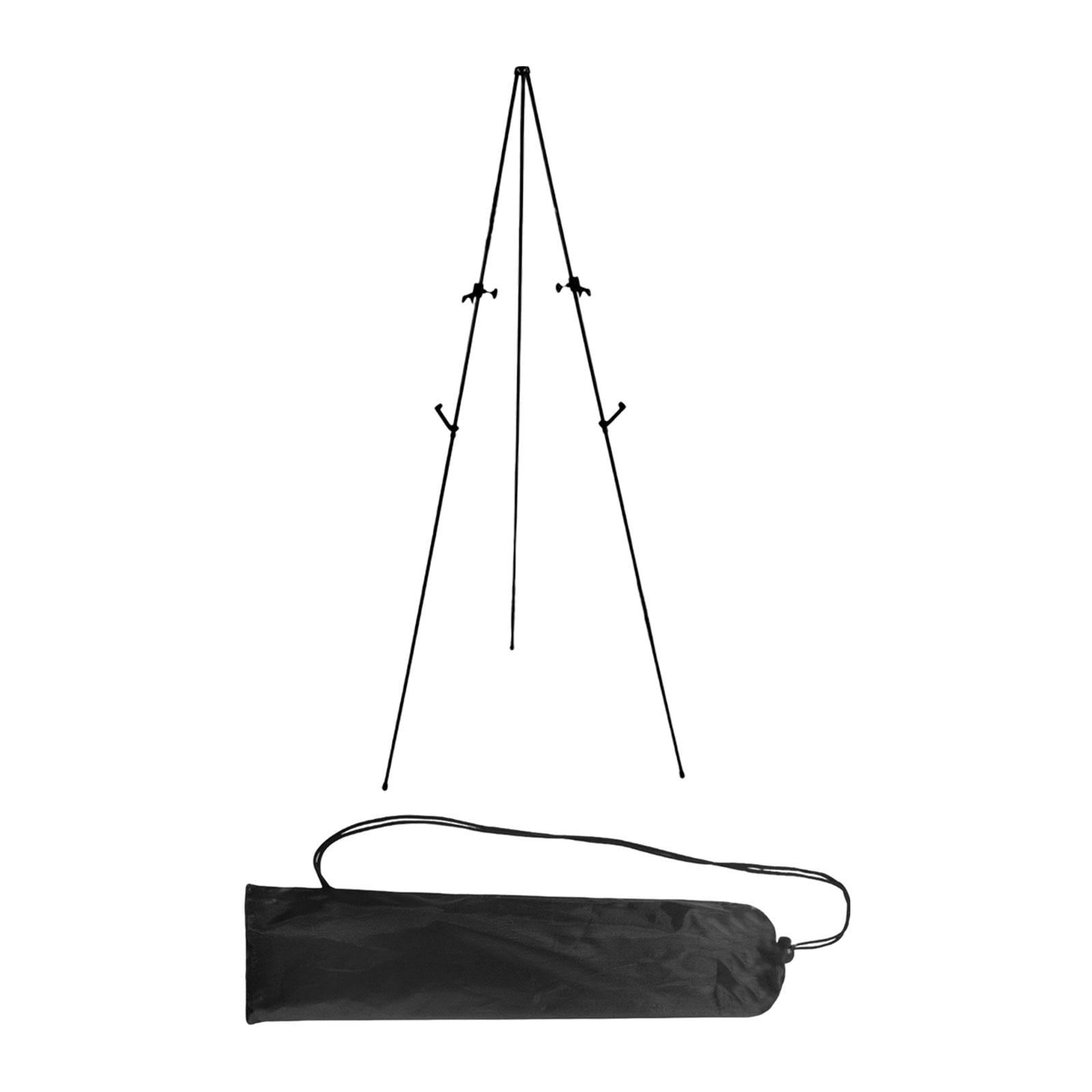 Magideal - Caballete De Exhibición De Trípode, Caballete Plegable De Altura Ajustable, Caballete De Piso De Artista, Caballetes De Dibujo Artístico Para Fiesta,