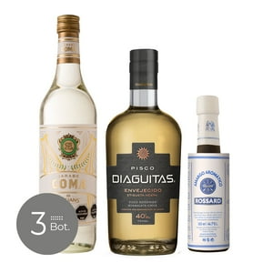 Diaguitas+ Rossard+ Mitjans - Pack Sour Pisco Diaguitas Envejecido + Amargo +Goma