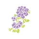 thumbnail image 1 of Stencil 13X13 Cm Floral 3, 1 of 1