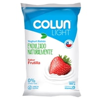 Yoghurt Light Sabor Frutilla Bolsa 900 Ml Colun