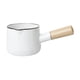 thumbnail image 3 of Cacerola De Leche Esmaltada Con Boca Vertedora, Utensilios De Cocina Pequeños Blancos Para Cocina Casera De Picnic, 3 of 3