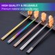 thumbnail image 4 of Palillos FOFAYU de Metal 5 Pares Multicolor Acero Inoxidable 23,5 cm, 4 of 7