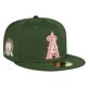 thumbnail image 3 of Jockey Gorro New Era 59FIFTY Los Angeles Angels MLB Pink Pack Green, 3 of 6