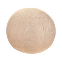 Ioensy - Cubierta De Pelota De Yoga Cubierta De Pelota Protectora Plegable Cubierta De Pelota Antiexplosión Beige 55Cm