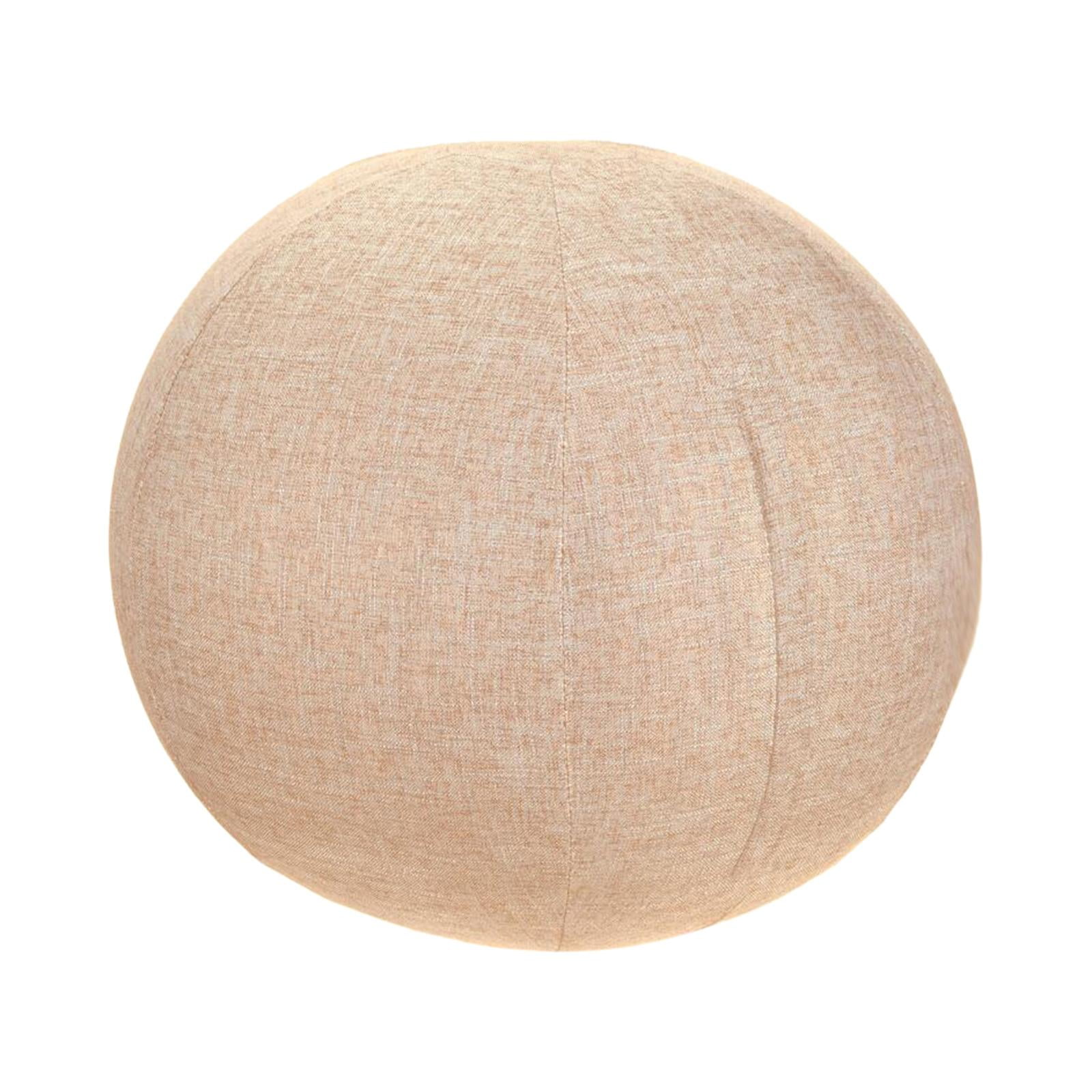 Ioensy - Cubierta De Pelota De Yoga Cubierta De Pelota Protectora Plegable Cubierta De Pelota Antiexplosión Beige 55cm