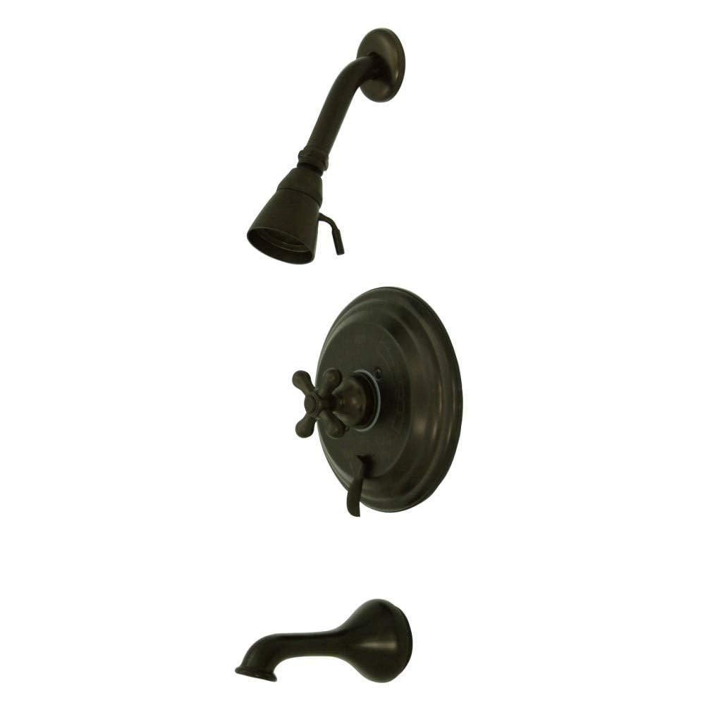 Grifo Kingston Brass Kb36350axt Con Una Sola Manija Para Bañera/ducha