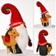 thumbnail image 5 of 4 gnomos de peluche navideños suecos para decoración navideña, muñeco de peluche de Papá Noel, muñeco de elfo sin rostro, para el hogar, mesa festiva, chimenea, regalos navideños, 5 of 7