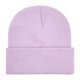 thumbnail image 1 of Gorro de Punto Suxumhao Borde Rizado Morado Claro 2 Piezas, 1 of 2