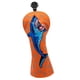 thumbnail image 3 of Funda De Cuero Para Cabeza De Palo De Golf 1 3 5 UT Funda Para Cabeza No. Etiqueta UT Naranja, 3 of 4