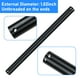 thumbnail image 2 of Ventilador de techo Downrod Sibosen, 30 cm, hierro negro, 2,5 cm de diámetro, 2 of 3