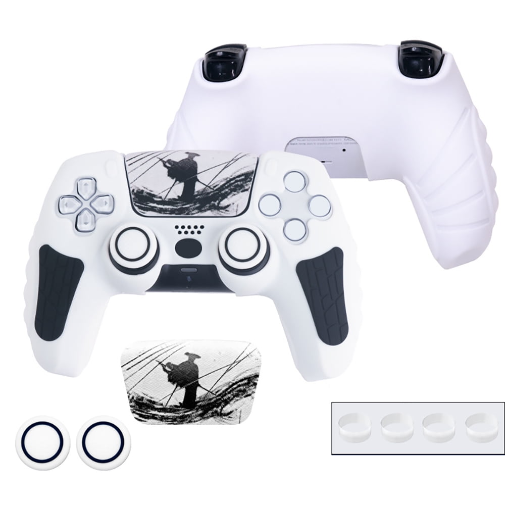 Genérico - Funda Protectora De Silicona Para Controlador De Playstation 5 – Piel Antideslizante Y Resistente Al Sudor Para Gamepad Ps5