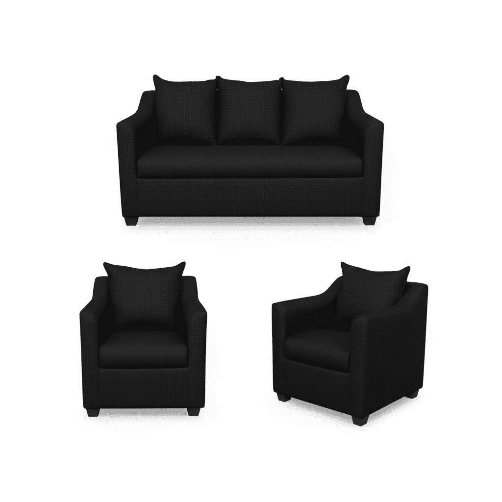 Ruzam Mobel - Living 3-1-1 Aura Negro