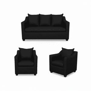 Ruzam Mobel - Living 3-1-1 Aura Negro