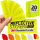 thumbnail image 1 of Reflective Safety Tape Stickers 3M Diamond Grade Yellow, 1 of 3