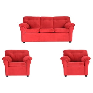Muebles América - Living América 311 Tela Rojo