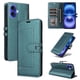 thumbnail image 5 of Premium Wallet Case for iPhone 16 with Card Slots & Kickstand, Flip Cover Green, 5 of 6
