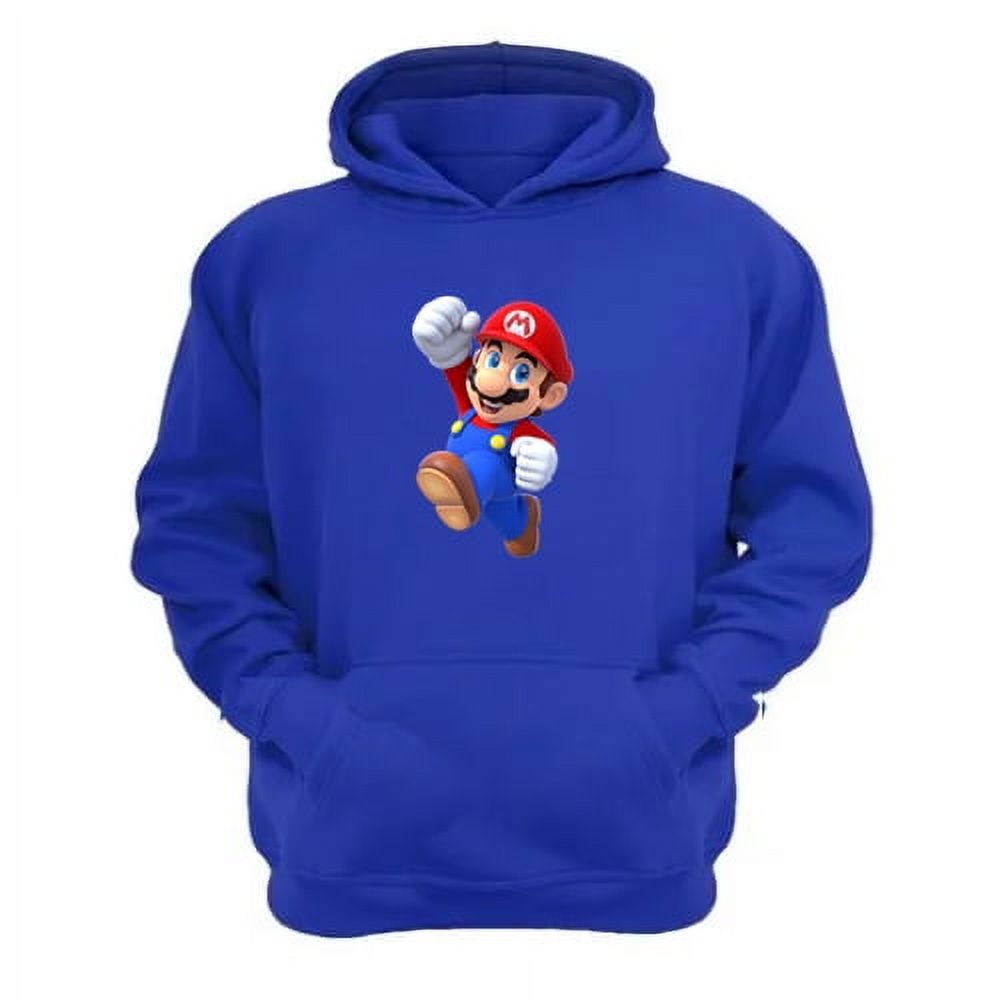 Genérico - Polerón Canguro Niño Plomero Rojo Azul Talla 10 Unisex