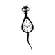 thumbnail image 5 of Reloj De Pared Con Forma De Gato, Moderno, Portátil, Silencioso, Para Cafetería, Cocina, Comedor, Cola Recta, 5 of 5
