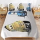 thumbnail image 4 of Cartoon Cars Lightning McQueen Friend Boys Room Decor Size Bedding Set for Kids 3 Piece Bedding with 1 Duvet Cover And 2 Pillowcases Queen Bed Sheets, 4 of 5