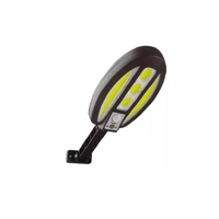 Genérico - Pack 2 Foco Solar Led Con Sensor De Movimiento Exterior Negro