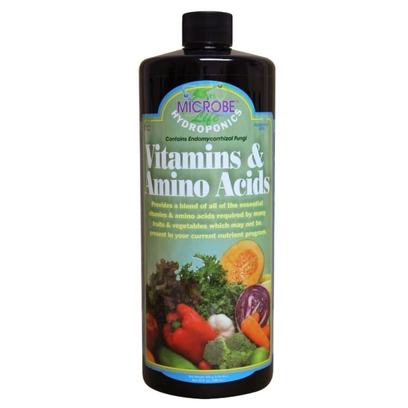 Vitaminas y aminoácidos para plantas Microbe Life Hydroponics 946 ml