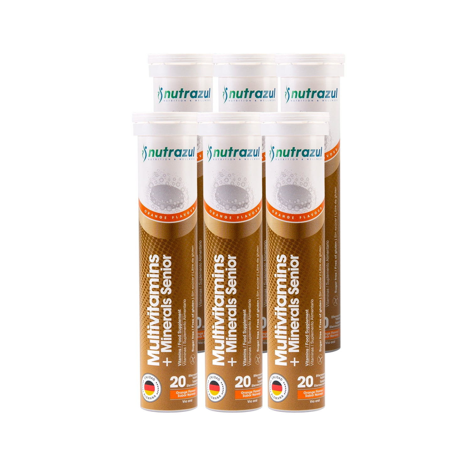 Nutrazul - Multivitamínico Senior - Pack 6 Unidades.