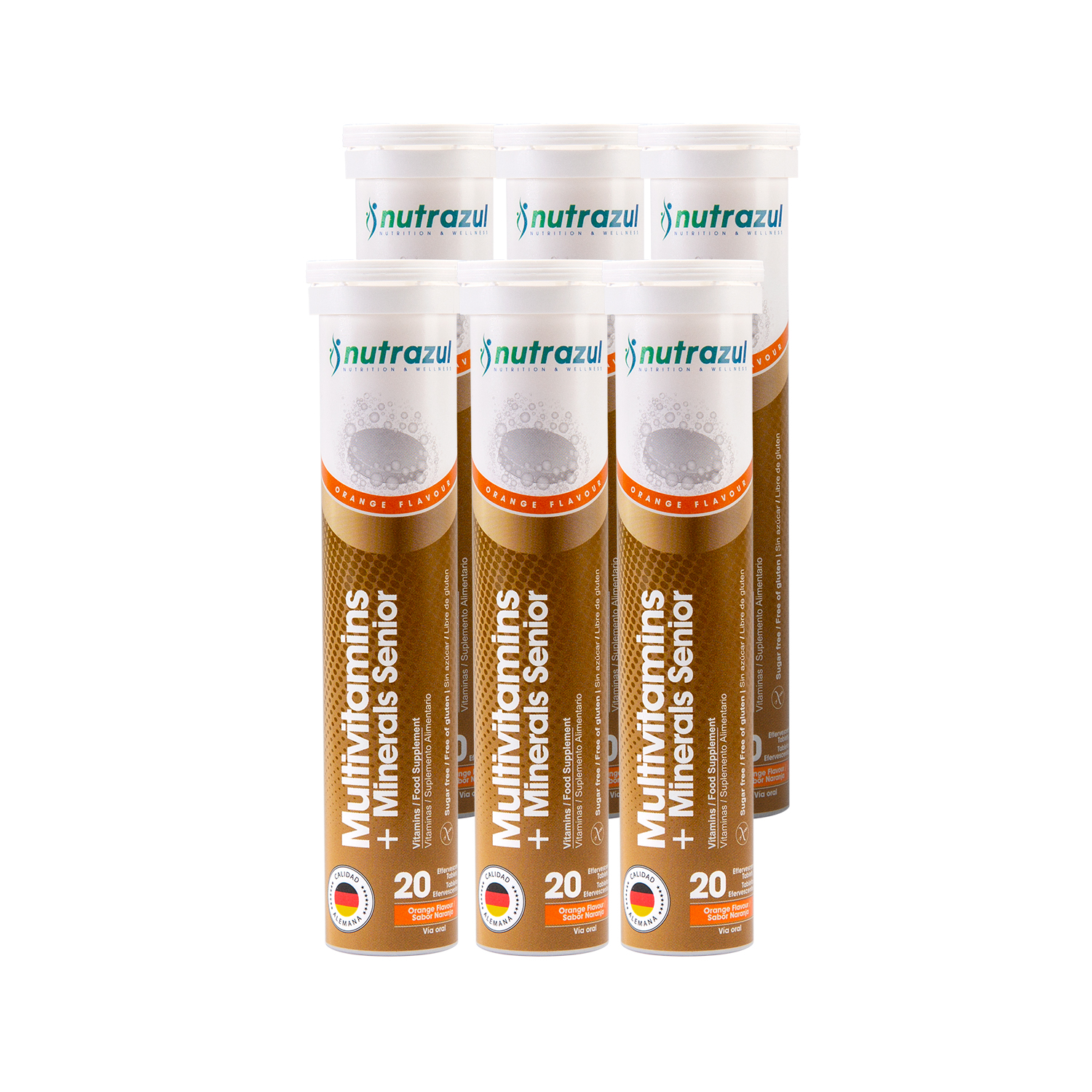 Nutrazul - Multivitamínico Senior - Pack 6 Unidades.