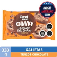 Galleta Con Chips Y Trozos De Chocolate 333 G Great Value