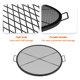 thumbnail image 4 of Parrilla para Fogata Stanbroil X‑Marks de 61 cm Redonda, 4 of 7