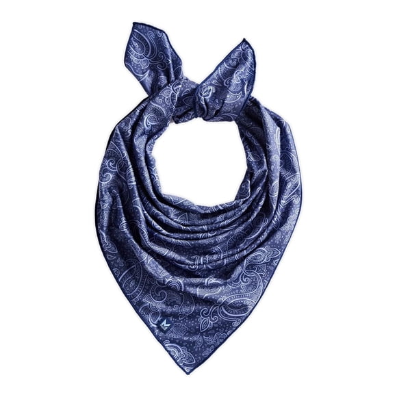 Bandana MISSION Cooling Navy Paisley Ligera y Transpirable